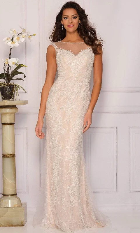 The ultimate guide to stylish women’s fashion   Illusion Bateau Evening Gown A8442