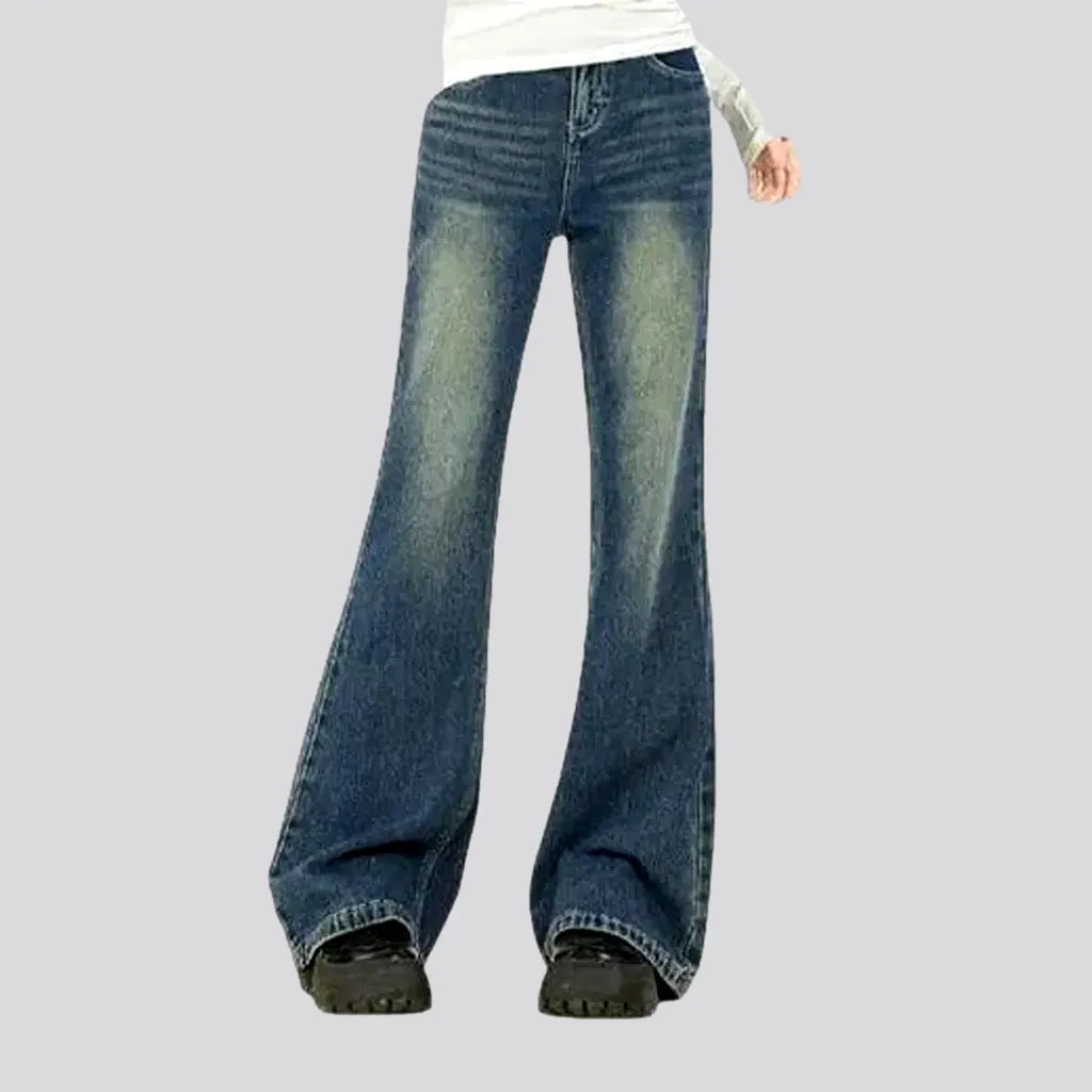 Versatile fashion options for every occasion   Stretchable bootcut women's jeans